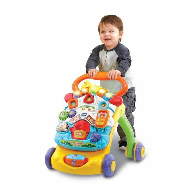 Tricycle Vtech Super Trotteur Parlant 2 En 1 Orange (FR) Multicolour