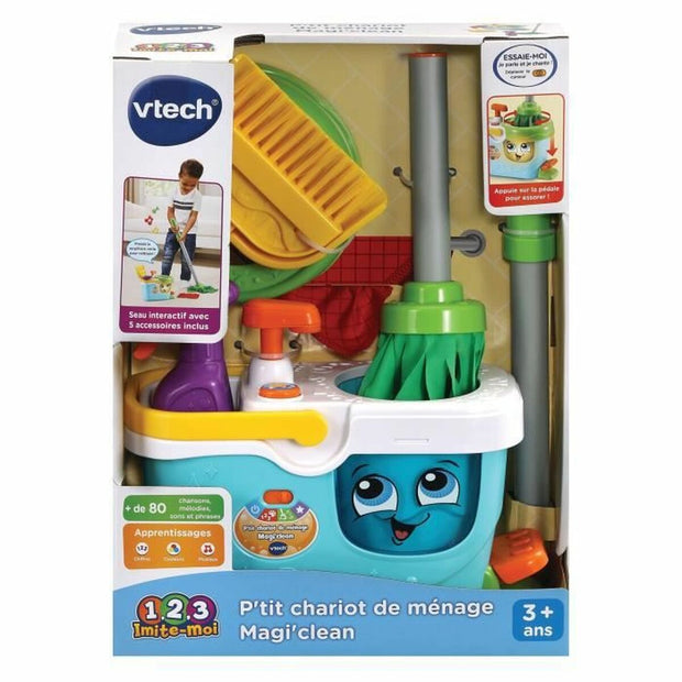 Cleaning & Storage Kit Vtech Little Magi'clean Cleaning Trolley Toys