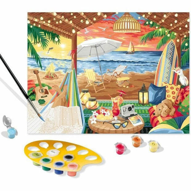 Craft Game Ravensburger Cozy Cabana Cardboard