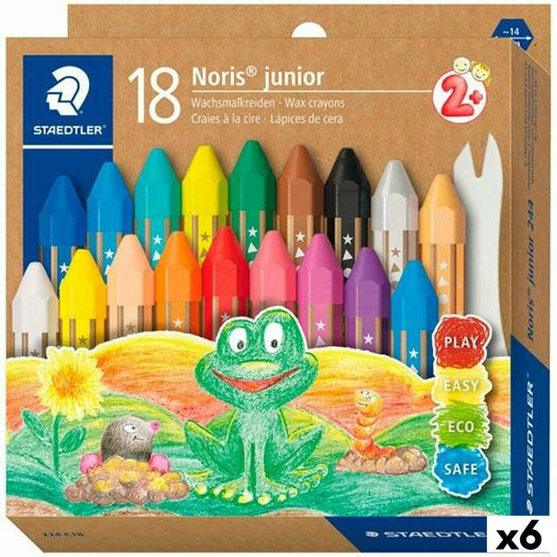Coloured crayons Staedtler Noris Multicolour 6 Pieces