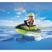 Playset Playmobil Action Heroes - Fireboat and Water Scooter 71464 52 Pieces