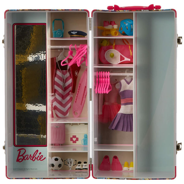 Wardrobe Barbie Cabinet Briefcase