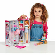 Wardrobe Barbie Cabinet Briefcase