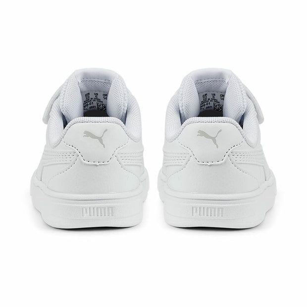 Sports Shoes for Kids Puma Caven AC+ White