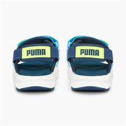 Flip Flops for Children Puma Evolve Blue Water