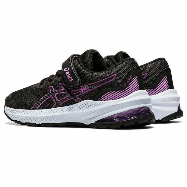 Running Shoes for Kids Asics GT-1000 11 Black/Pink