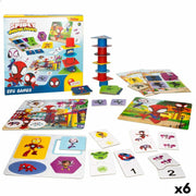 Educational Game Spidey 24,5 x 0,2 x 24,5 cm (6 Units) 10-in-1