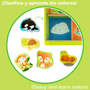 Educational Game Lisciani 26 x 6 x 26 cm animals Montessori method 67 Pieces 6 Units