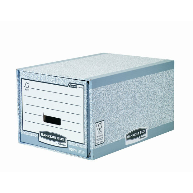 Filing drawer Fellowes Bankers Box Grey Recycled cardboard (31 x 39 x 56,8 cm)