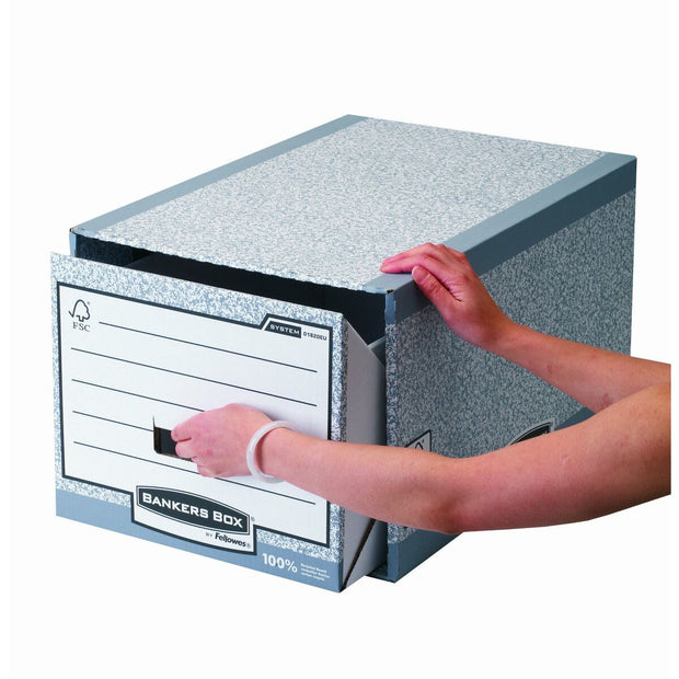 Filing drawer Fellowes Bankers Box Grey Recycled cardboard (31 x 39 x 56,8 cm)