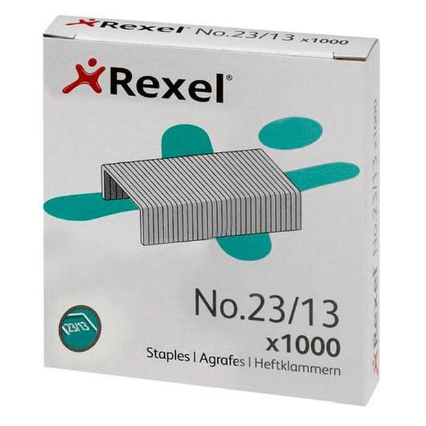 Staples Rexel 1000 Pieces 23/13 (20 Units)