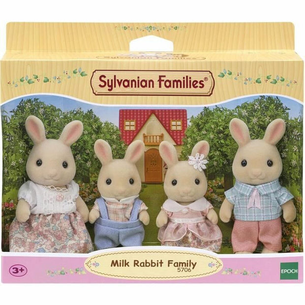 Figure Sylvanian Families 5706 Rabbit Family 4 Pieces