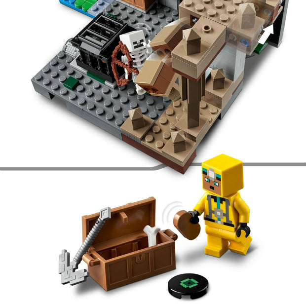 Playset Lego 21189 Minecraft The Skeleton Dungeon (364 Pieces)