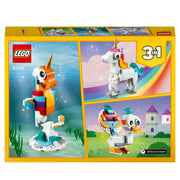 Playset Lego Creator Magic Unicorn 31140 3-in-1 145 Pieces