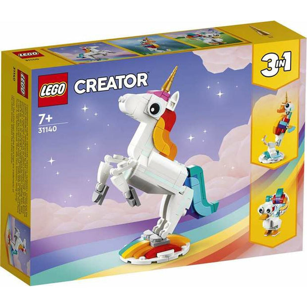 Playset Lego Creator Magic Unicorn 31140 3-in-1 145 Pieces