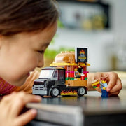 Playset Lego 60404 Hamburger truck