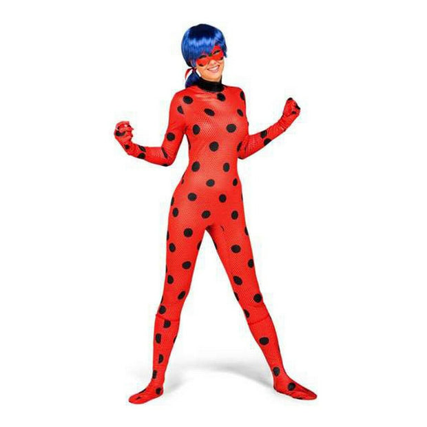 Costume for Adults Shine Inline Ladybug Size S