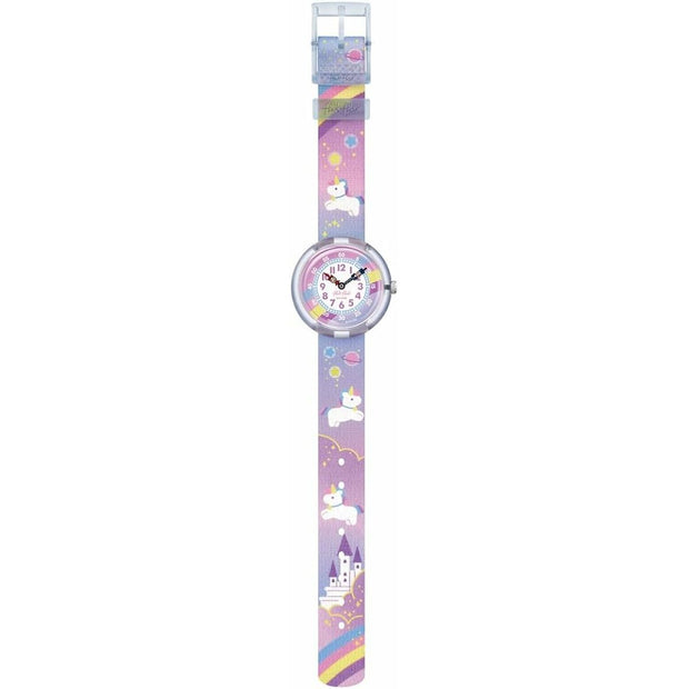 Infant's Watch Flik Flak CUDDLY UNICORN