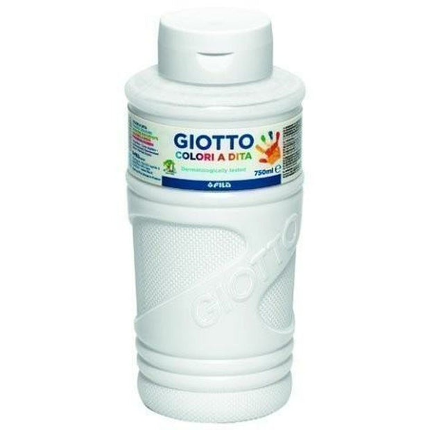 Finger Paint Giotto White 750 ml (6 Units)