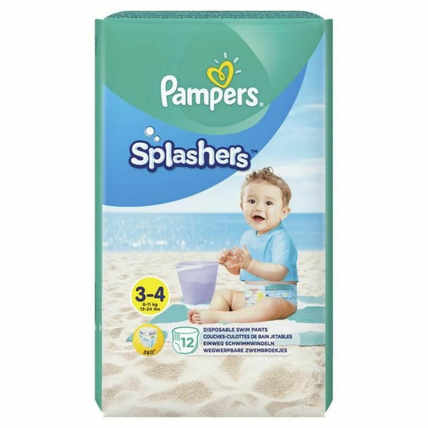 Disposable nappies Pampers                                 3-4 (12 Units)