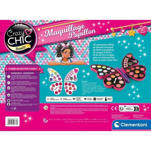 Children's Make-up Set Baby Born Butterfly Makeup Multicolour