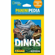 Pack of stickers Panini National Geographic - Dinos (FR) 7 Envelopes