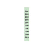 Raffle Number Strips Apli 1-1000 10 Pieces 30 x 210 mm