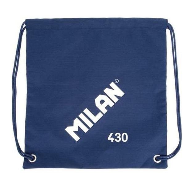 Backpack with Strings Milan Since 1918 Blue 42 x 34 x 0,7 cm