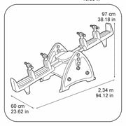 Swing Feber Saw 2x2 Rocker (60 x 234 x 97 cm)