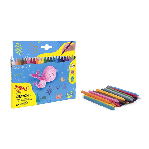 Coloured crayons Jovi 924 Multicolour