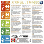 2-Puzzle Set Educa Fantasy world 48 Pieces