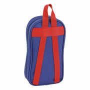 Backpack Pencil Case Atlético Madrid In blue Navy Blue 12 x 23 x 5 cm (33 Pieces)