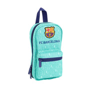 Backpack Pencil Case F.C. Barcelona Turquoise 12 x 23 x 5 cm