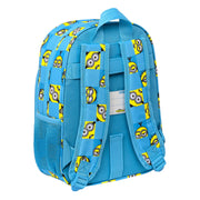 School Bag Minions Minionstatic Blue (26 x 34 x 11 cm)