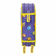 Triple Pencil Case SuperThings Guardians of Kazoom Purple Yellow (36 Pieces)