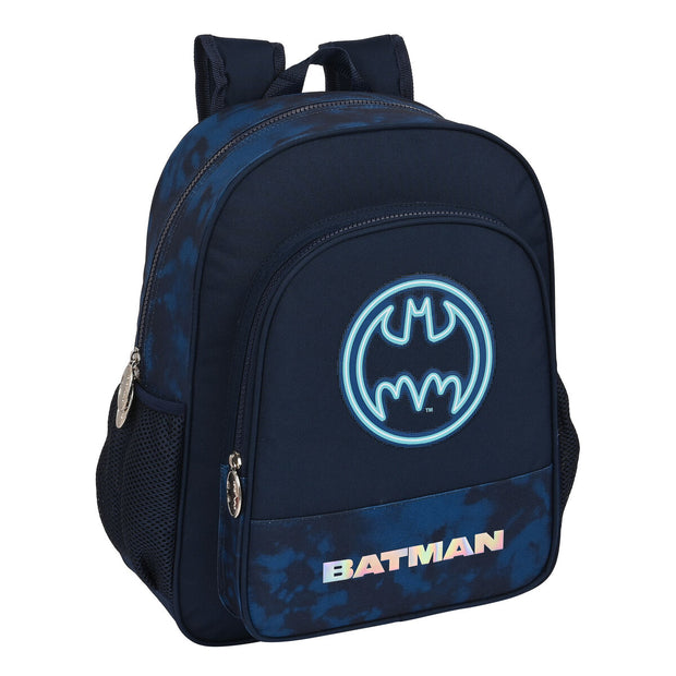 School Bag Batman Legendary Navy Blue 32 X 38 X 12 cm