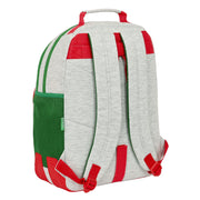 School Bag Benetton Pop Grey (32 x 42 x 15 cm)