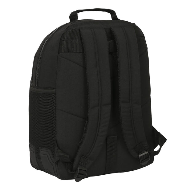 School Bag BlackFit8 Zone Black 32 x 42 x 15 cm