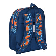 Child bag Hot Wheels Speed club Orange Navy Blue (27 x 33 x 10 cm)