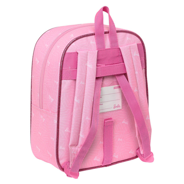 Child bag Barbie Girl Pink 22 x 27 x 10 cm