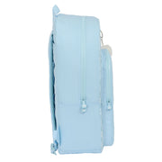 School Bag Glow Lab Cisnes Blue 30 x 46 x 14 cm