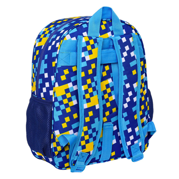 School Bag Sonic Speed 32 x 38 x 12 cm Blue