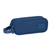 Double Carry-all Safta Navy Blue 21 x 8 x 6 cm