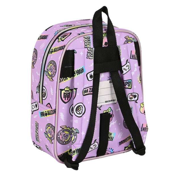 School Bag Monster High Best boos Lilac 22 x 27 x 10 cm