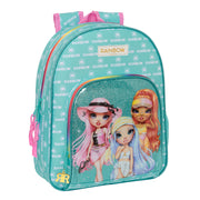 School Bag Rainbow High Paradise Turquoise 28 x 34 x 10 cm