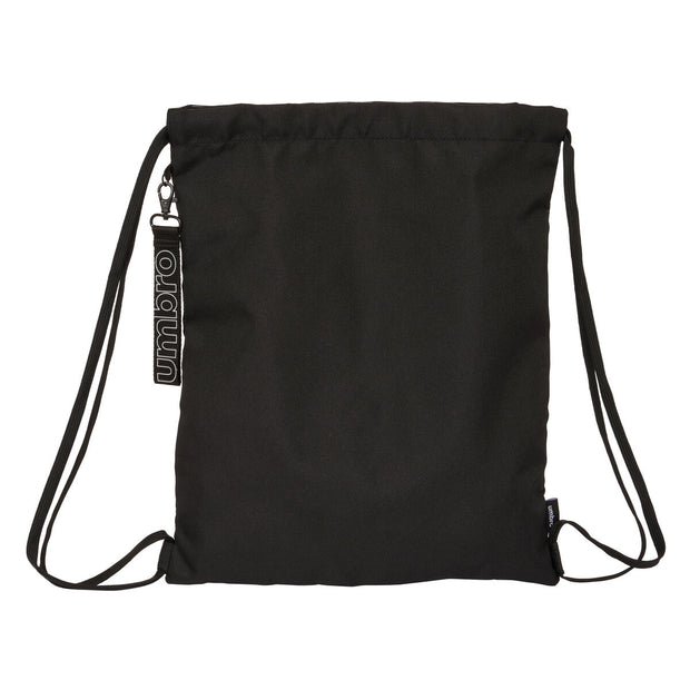 Backpack with Strings Umbro Lima Black 35 x 40 x 1 cm