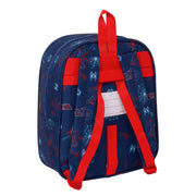 Child bag Spider-Man Neon Navy Blue 22 x 27 x 10 cm