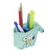 Pencil Holder Case Snoopy Groovy Green 8 x 19 x 6 cm