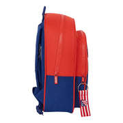 School Bag Atlético Madrid Blue Red 27 x 33 x 10 cm