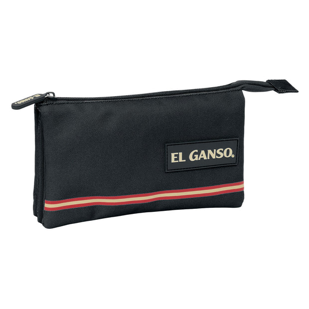 Triple Carry-all El Ganso Black 22 x 12 x 3 cm